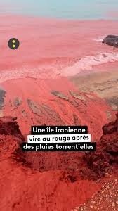 خاک سرخ و آب‌های نیلگون خلیج‌فارس