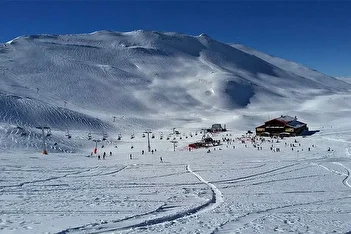 فیلم/ زیبایی خیره‌کننده توچال زیر برف پاییز