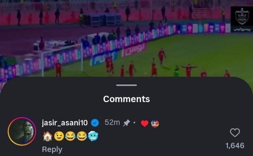 استوری یاسر اسانی