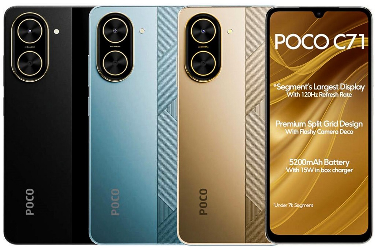 گوشی Poco C۷۱ گوشی Poco C۷۱