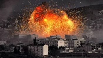 اولین تصاویر از عملیات هوایی آمریکا علیه داعش در سوریه