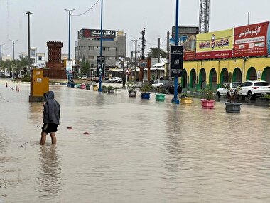 تصاویری از جزیره قشم پس از وقوع سیل