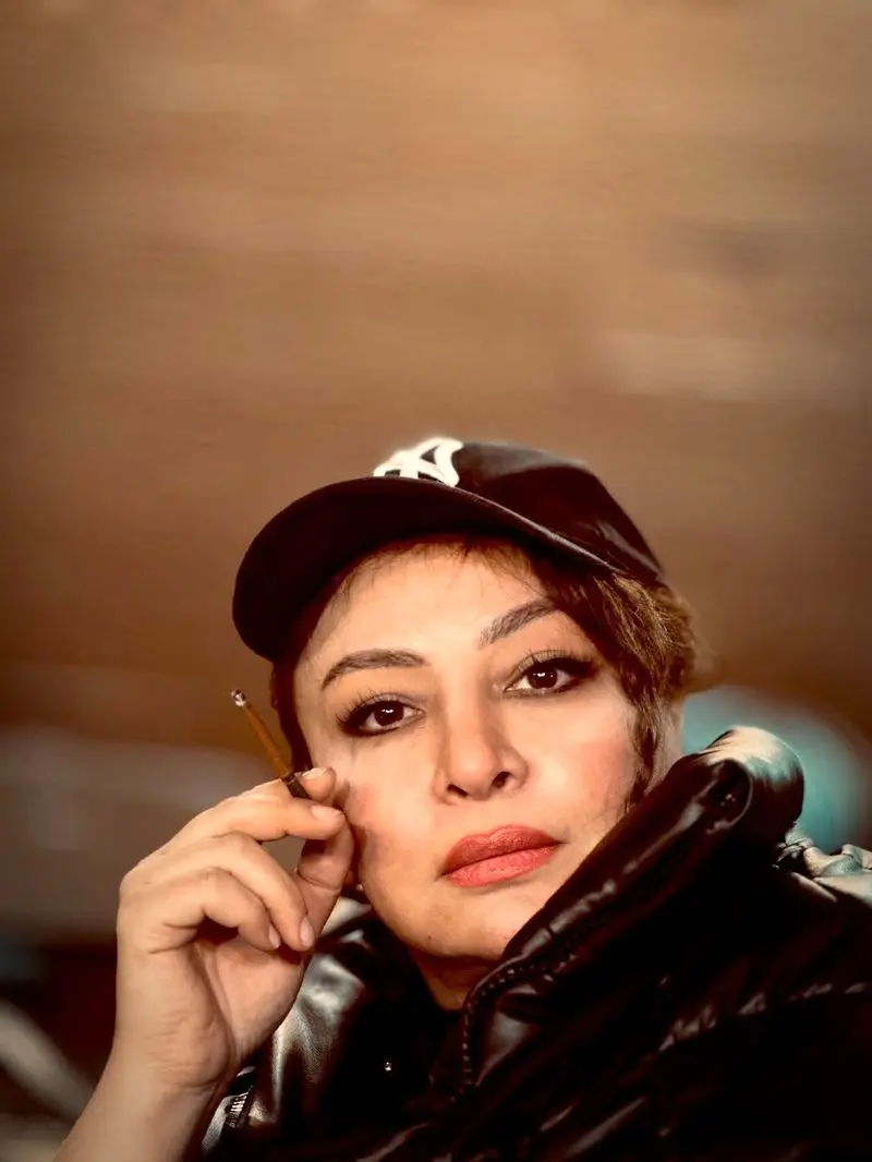 تصویر تازه مه‌لقا باقری با ژستی متفاوت