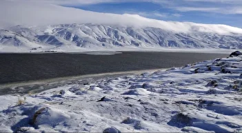 فیلم/ برف در کویر مشهور ایران