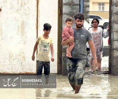 وضعیت بحرانی هموطنان در مناطق سیل‌زده شرق هرمزگان