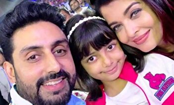 فیلم/ تصاویر تازه از خانواده آیشواریا در جشن باشکوه