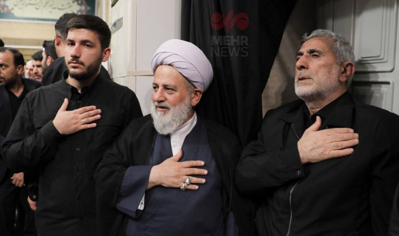 سردار قاآنی در مراسم ویژه امشب حسینیه امام