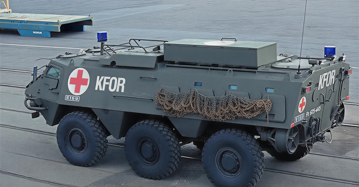 آمبولانس XA-۱۸۵ ارتش فنلاند