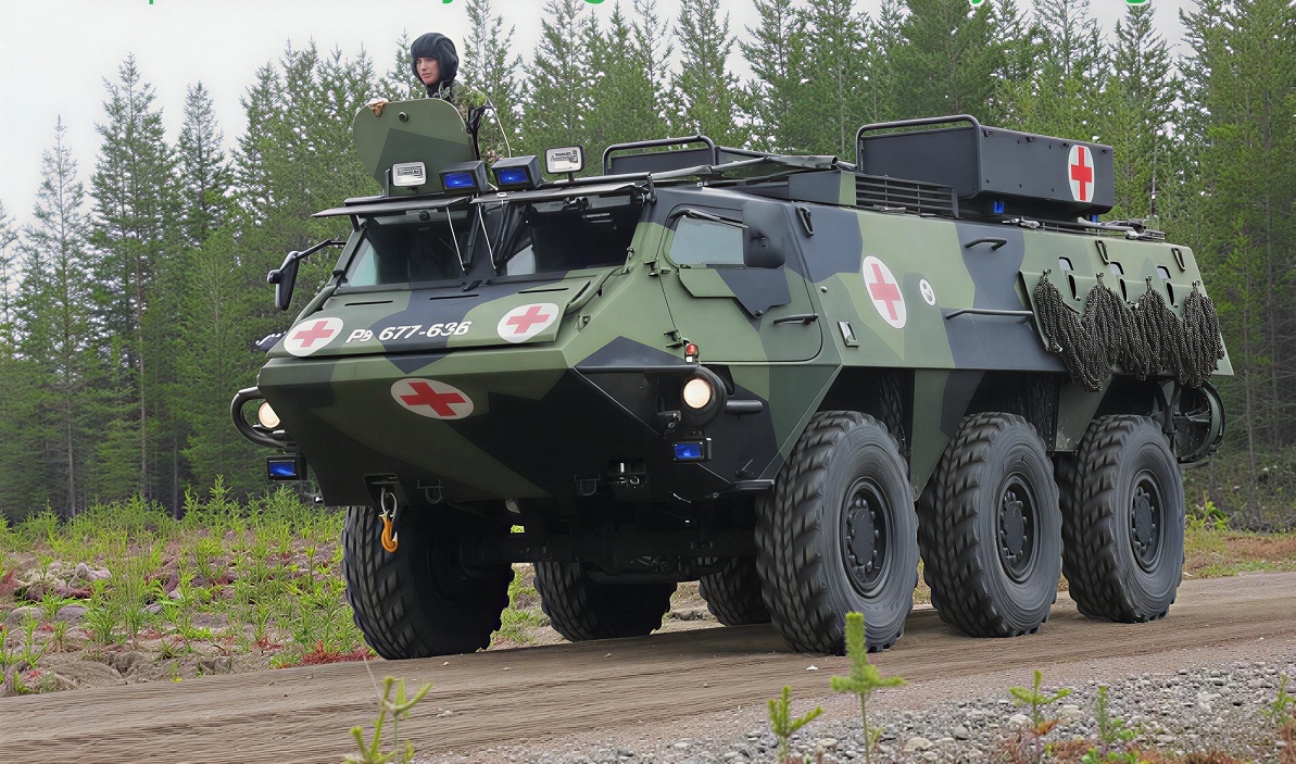 آمبولانس XA-۱۸۵ ارتش فنلاند