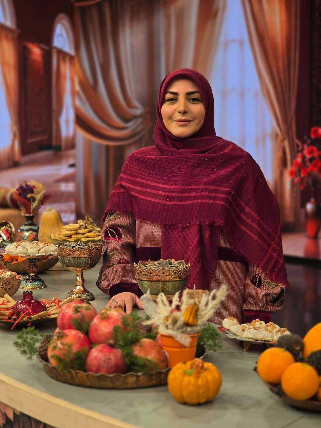 ظاهر چشمگیر المیرا شریفی‌مقدم در شب یلدا