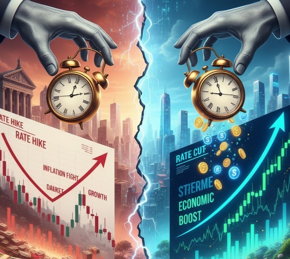 پیش‌بینی نوسانات بازار فارکس بر اساس تغییرات نرخ بهره