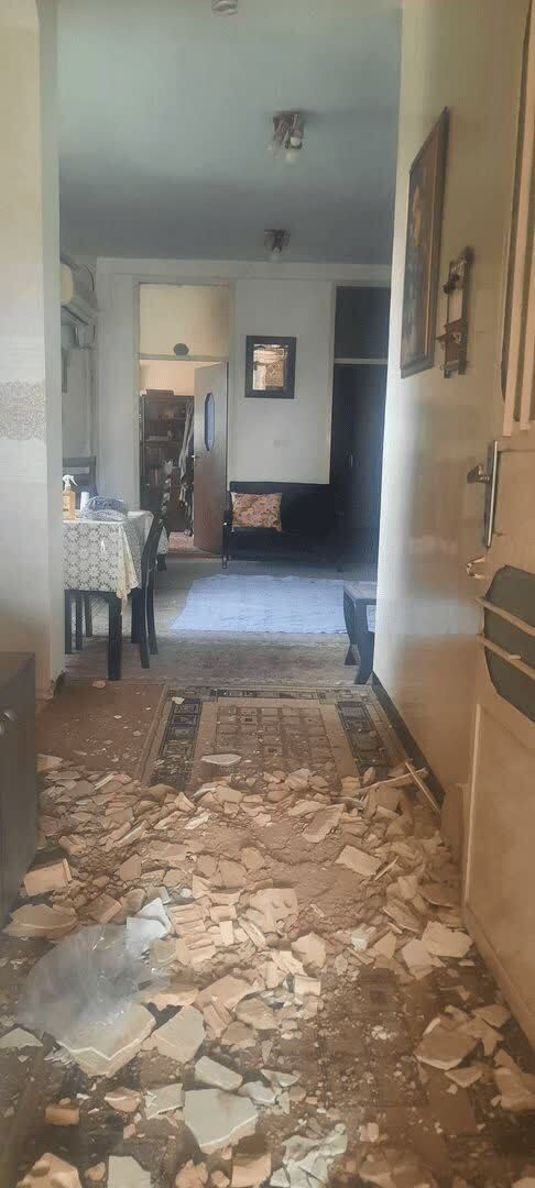 حمله دشمن به بیمارستان و منطقۀ مسکونی در اندیمشک