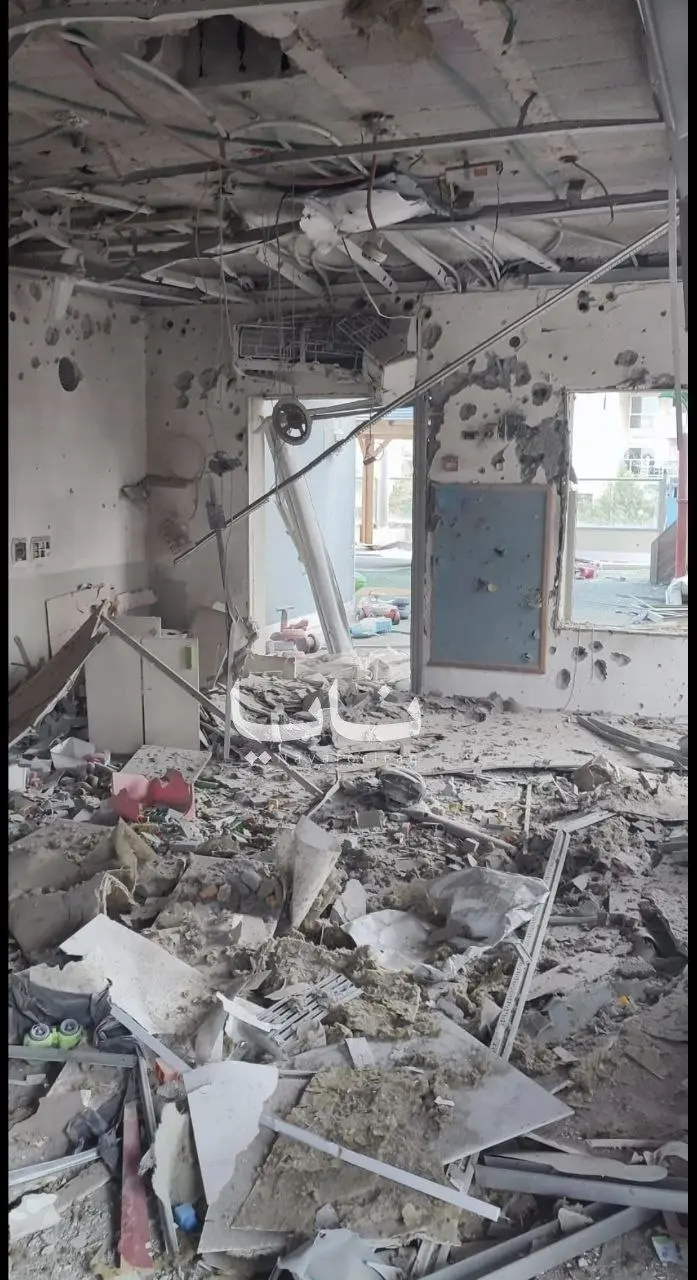 تخریب در تلاویو بعد از حمله ایران