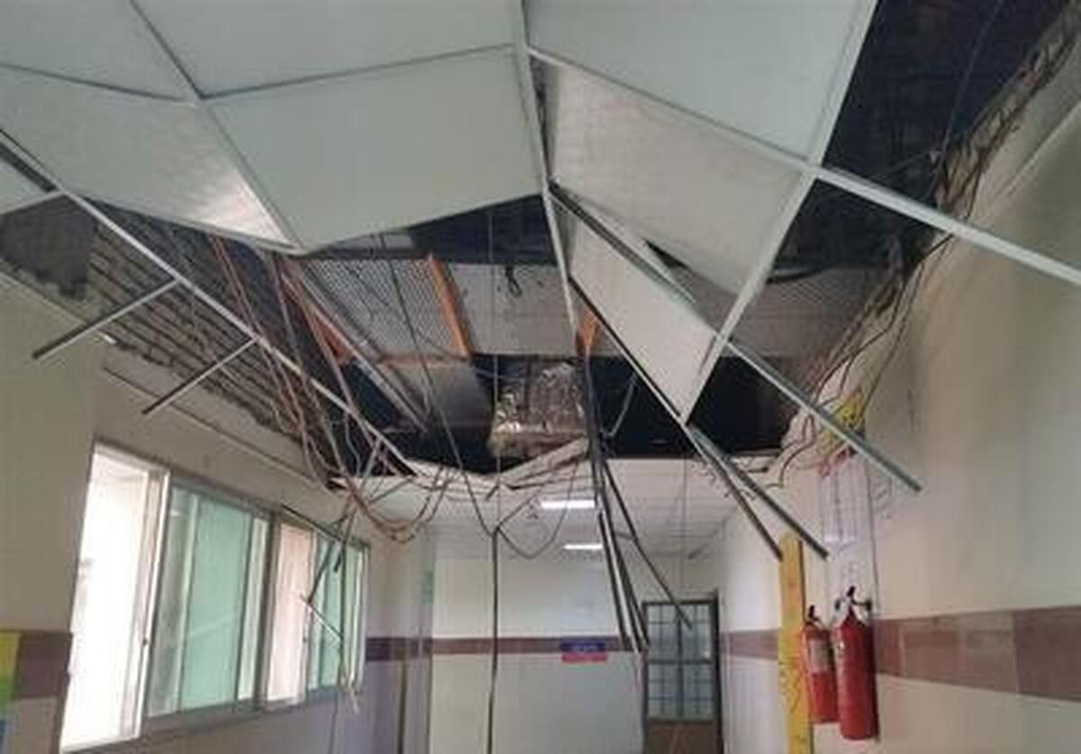 بیمارستان امام علی اندیمشک دوباره هدف قرار گرفت