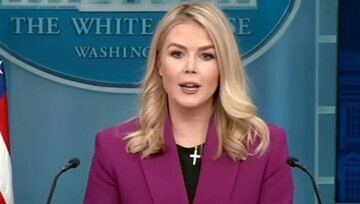 کرولاین لویت سخنگوی کاخ سفید