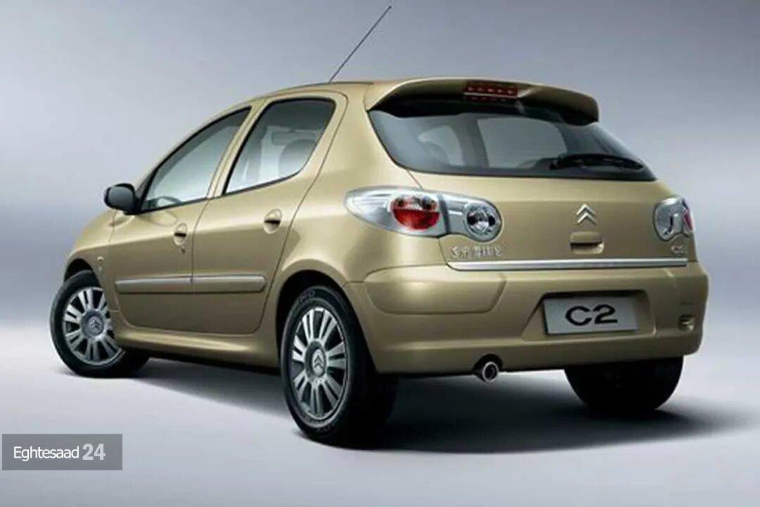پژو 206 با برند سیتروئن