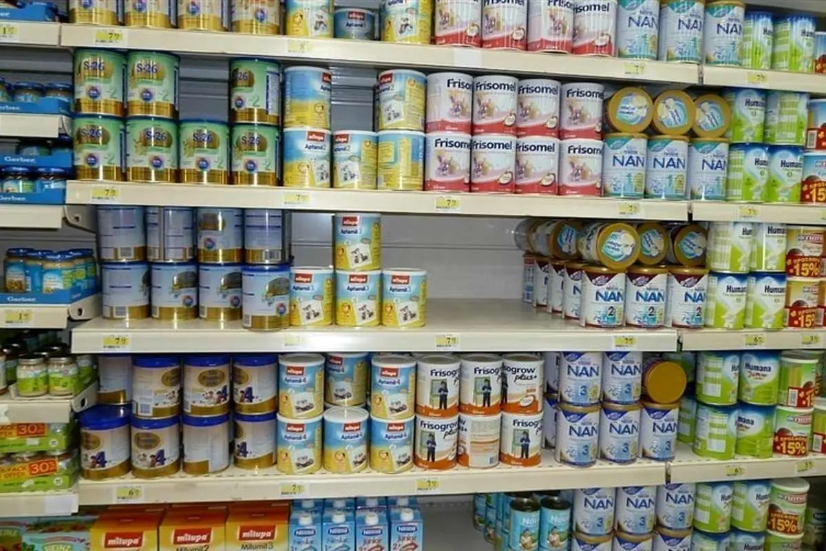 عرضه شیرخشک یارانه‌ای در داروخانه‌ها فعال شد