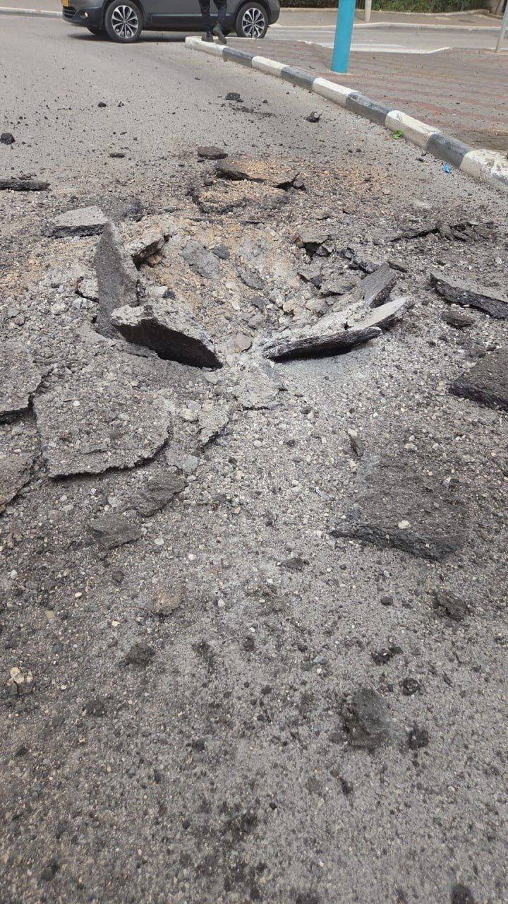 صاویر پس از حملات اخیر ایران به کریات آتا، شمال اسراییل