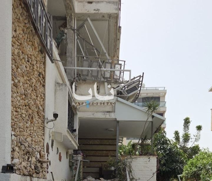 عکس/ اصابت موشک بارشی به بنی براک