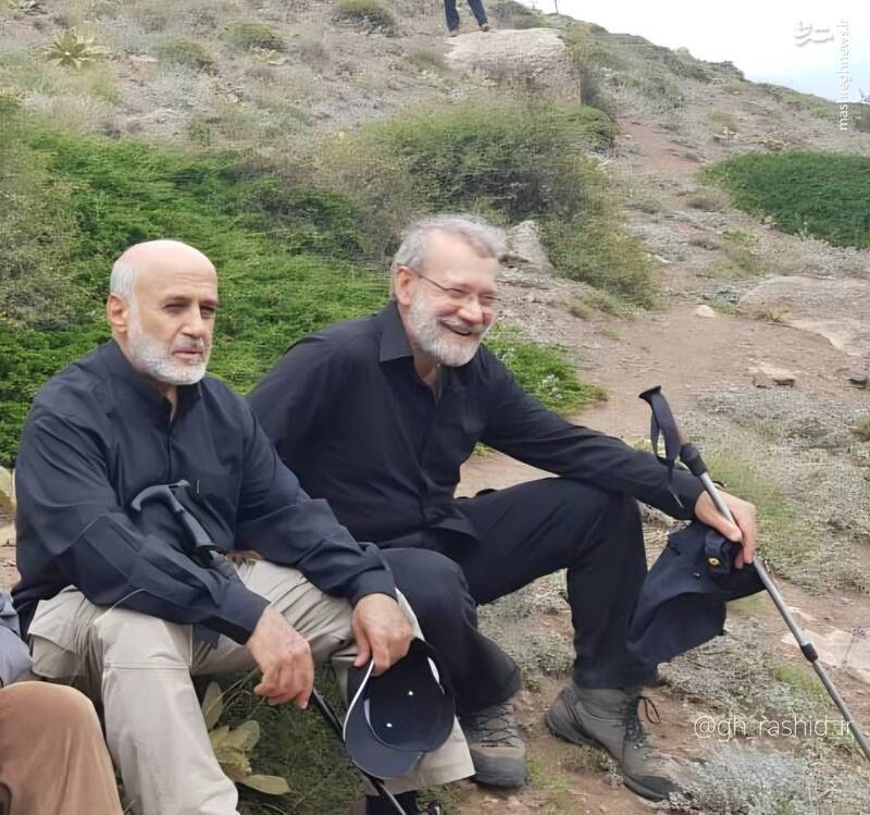 دکتر علی لاریجانی و سردار رشید
