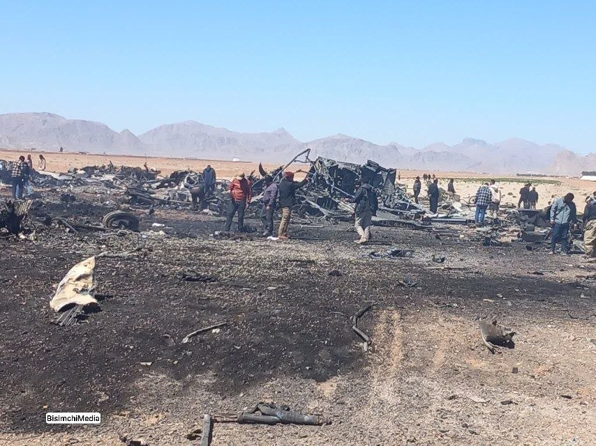 تصویر جدید از محل انهدام هواگردهای آمریکایی