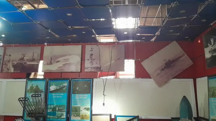 تصاویری از آثار حملات هوایی به کاخ بندرانزلی