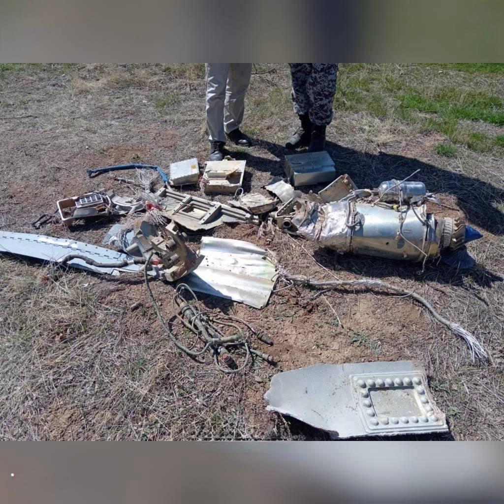 انهدام موشک کروز AGM/58_B اسرائیلی در غرب ایران