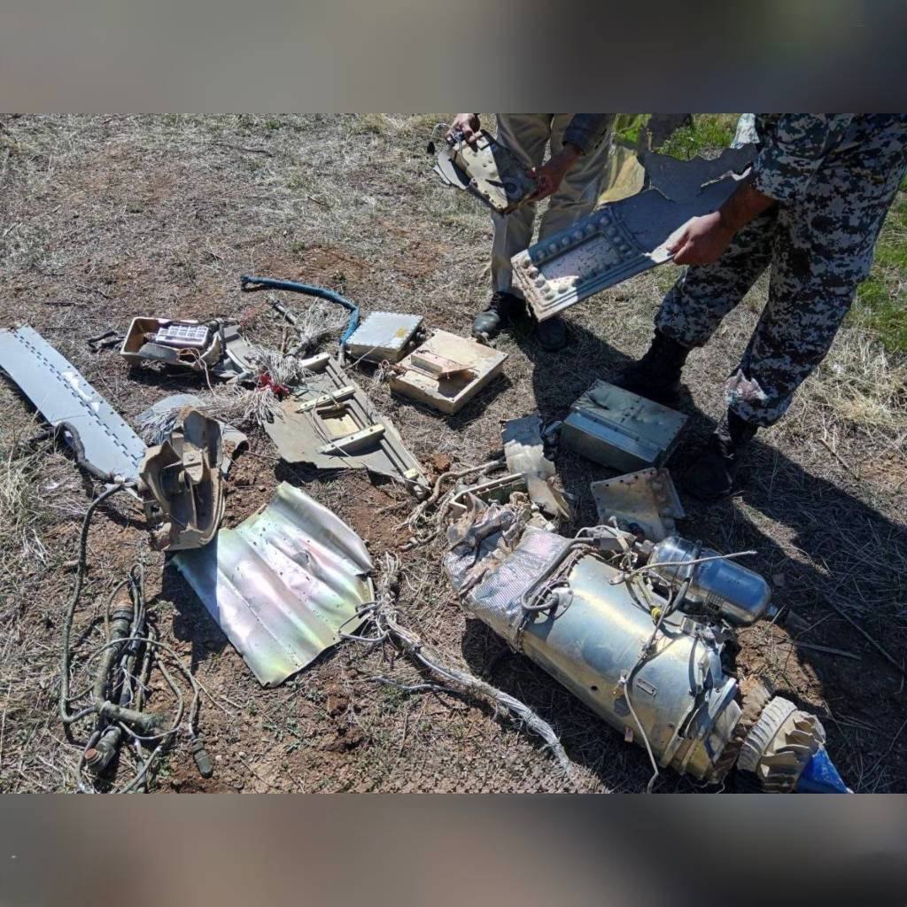 انهدام موشک کروز AGM/58_B اسرائیلی در غرب ایران