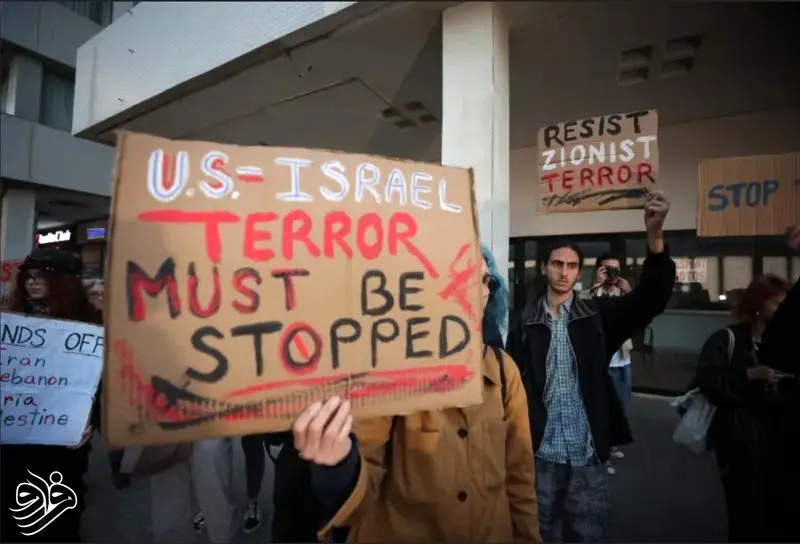 اعتراضات ضدجنگ اسراییل