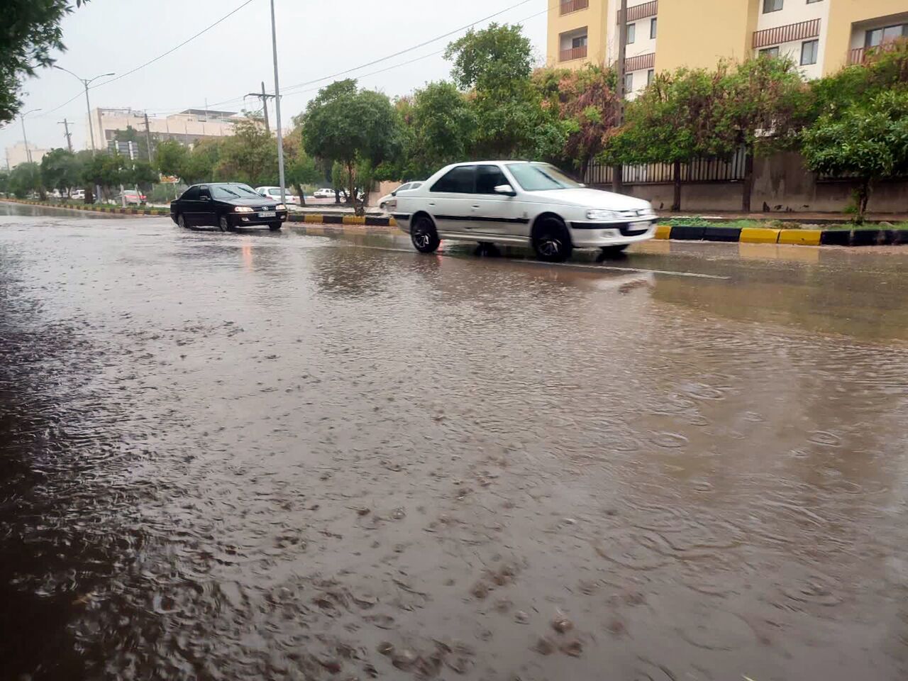 آغاز بارش باران