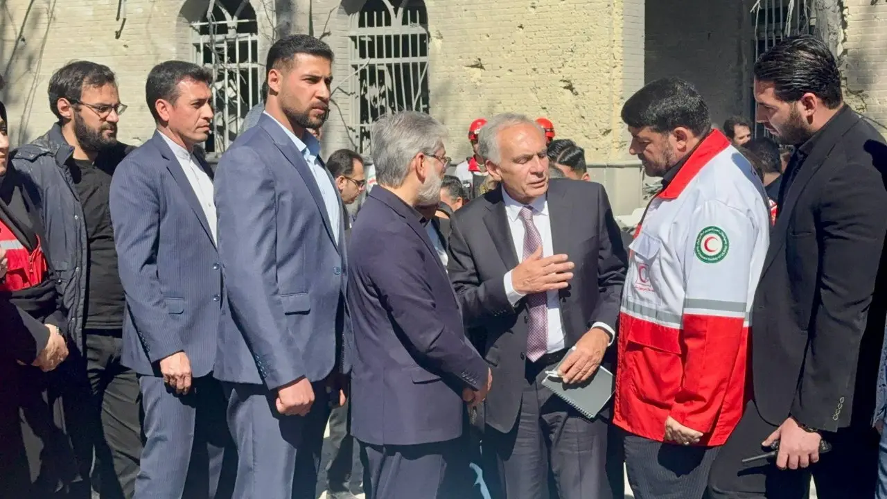 عکس/  بازدید فرستاده ویژه سازمان ملل از دانشگاه شریف