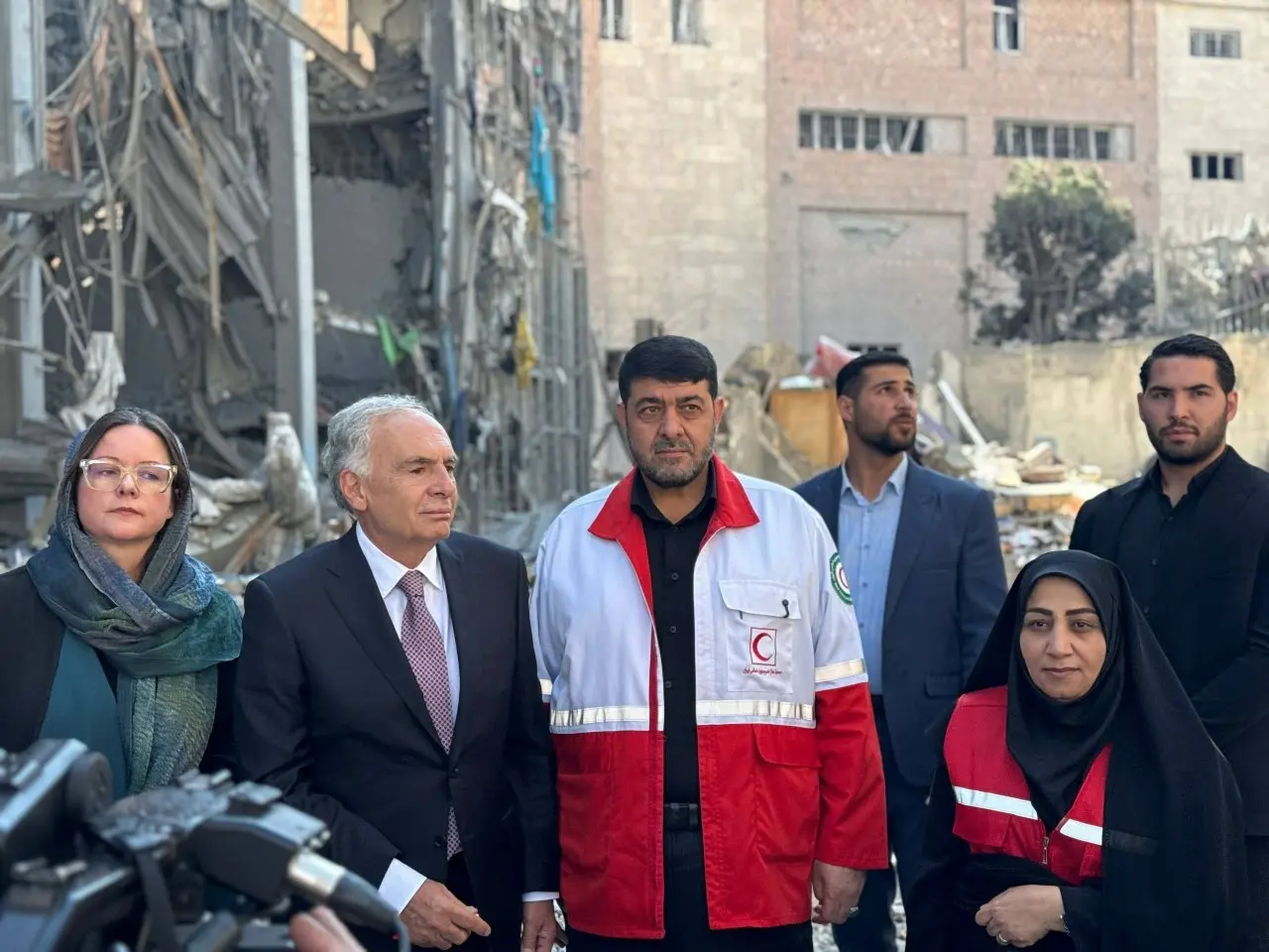 عکس/  بازدید فرستاده ویژه سازمان ملل از دانشگاه شریف