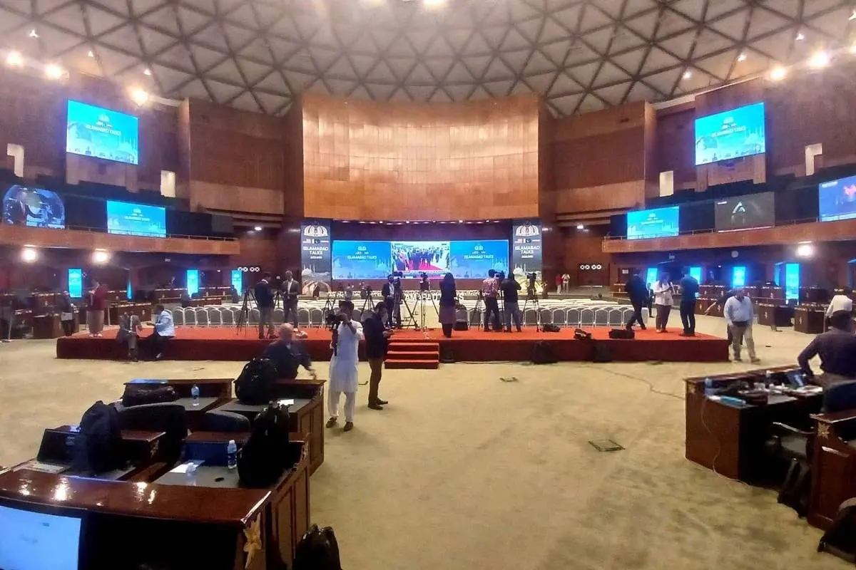 تصاویری از محل مذاکرات ایران و آمریکا در اسلام‌آباد