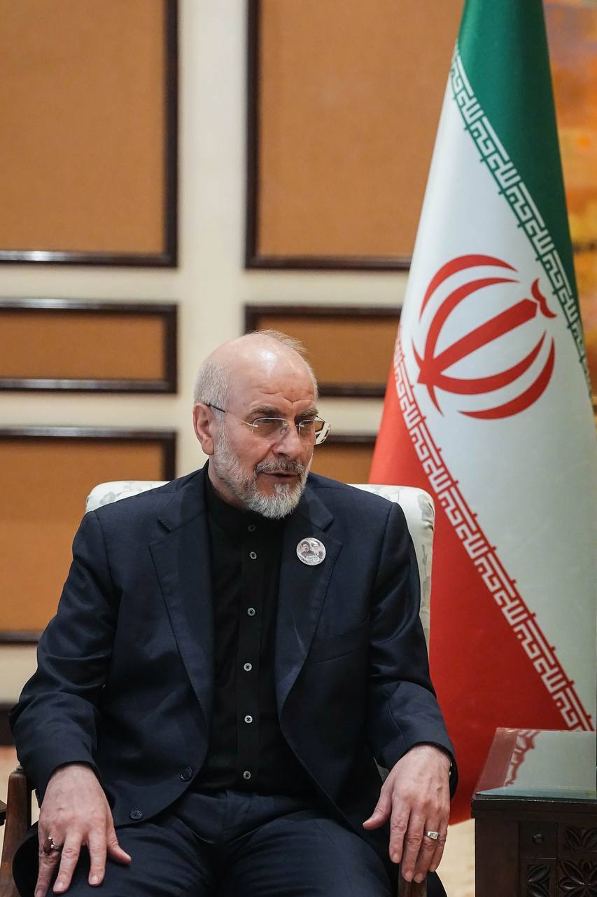 عکس/ دیدار نخست وزیر پاکستان با دکتر قالیباف