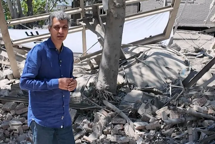 عادل فردوسی‌پور در دانشگاه صنعتی شریف