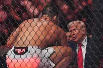 چهره دونالد ترامپ