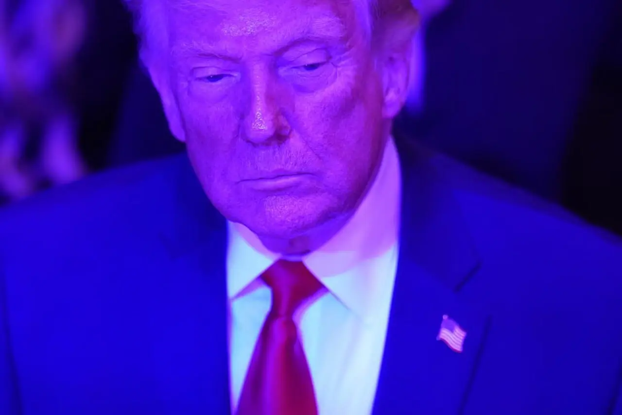 چهره دونالد ترامپ