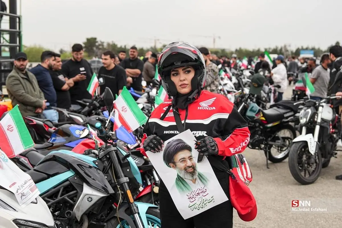 عکس زنان موتورسوار