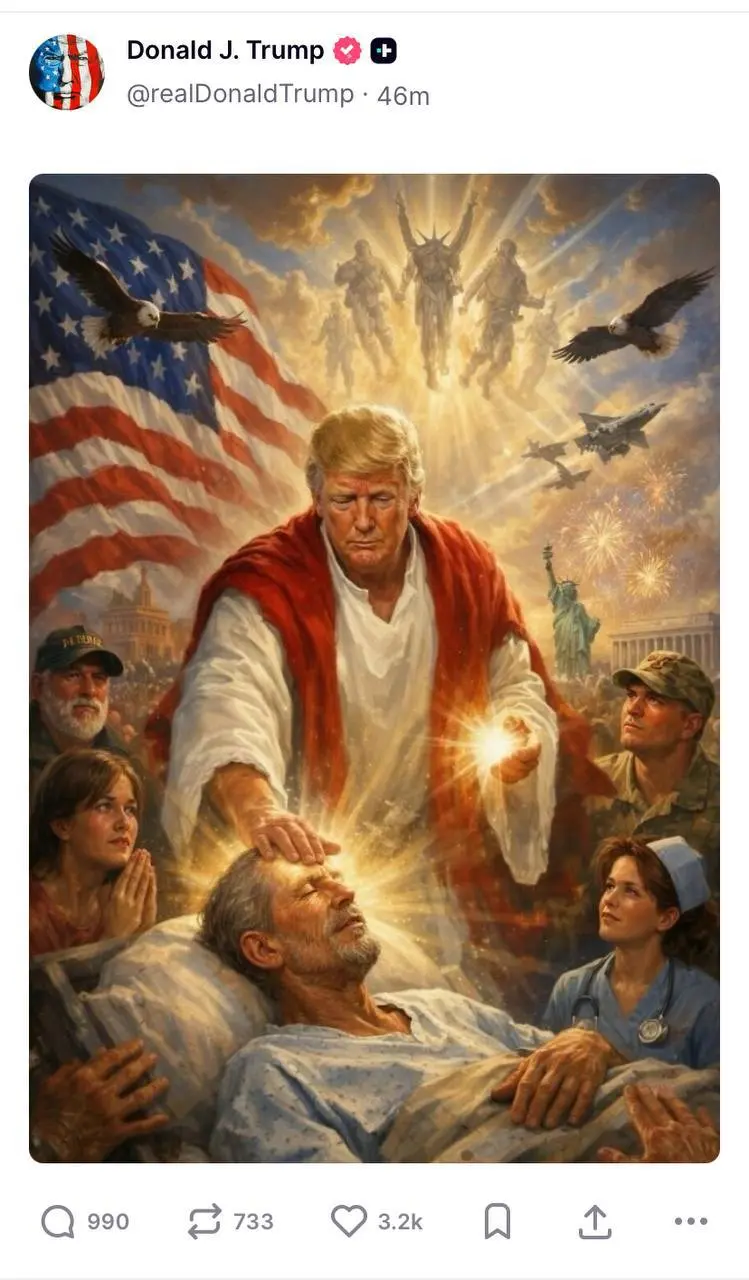 دونالد ترامپ و مسیح