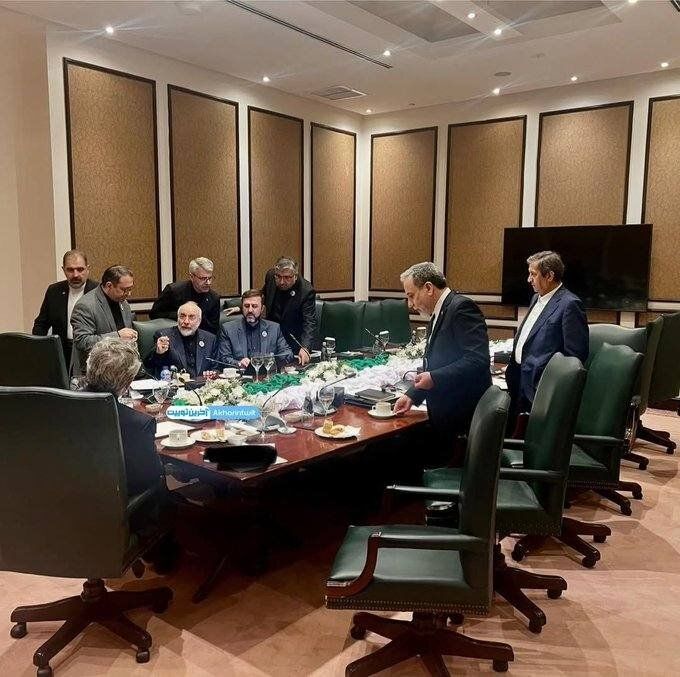 عکس/ تصویری که عراقچی از مذاکرات اسلام آباد منتشر کرد