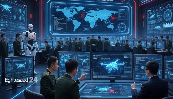 اتاق جنگ چین مجهز به هوش مصنوعی شد