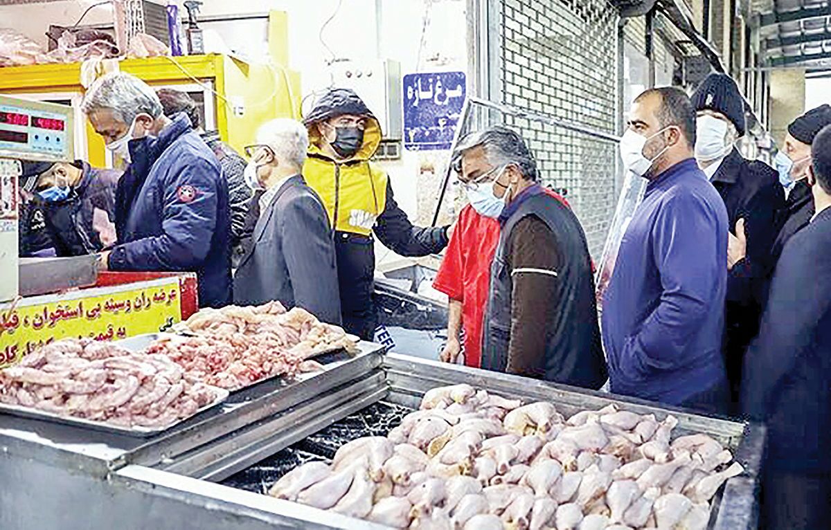 قیمت مرغ در بازار