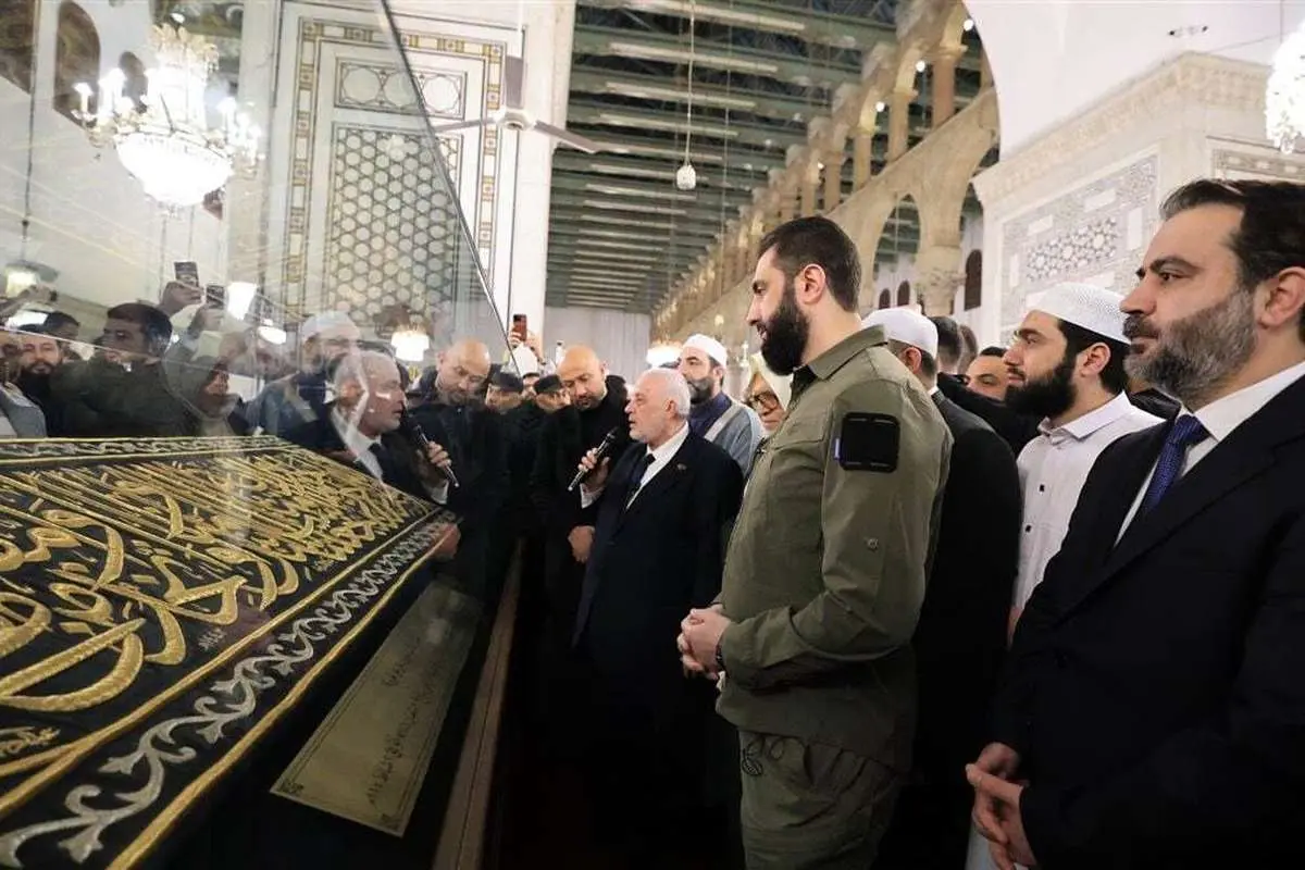 اظهارات الشرع درباره آتش‌بس آمریکا و ایران