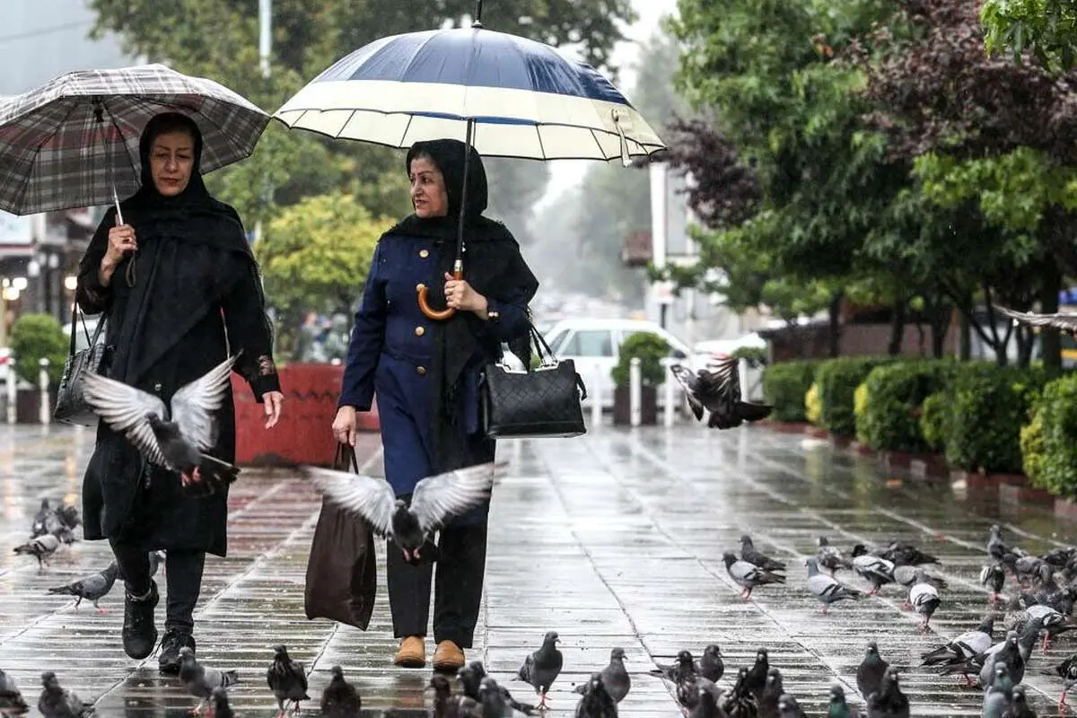 سامانه بارشی در تهران