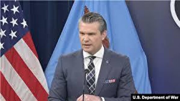 فیلم/ واکنش وزیر جنگ‌ آمریکا به یک ویدیوی ایرانی