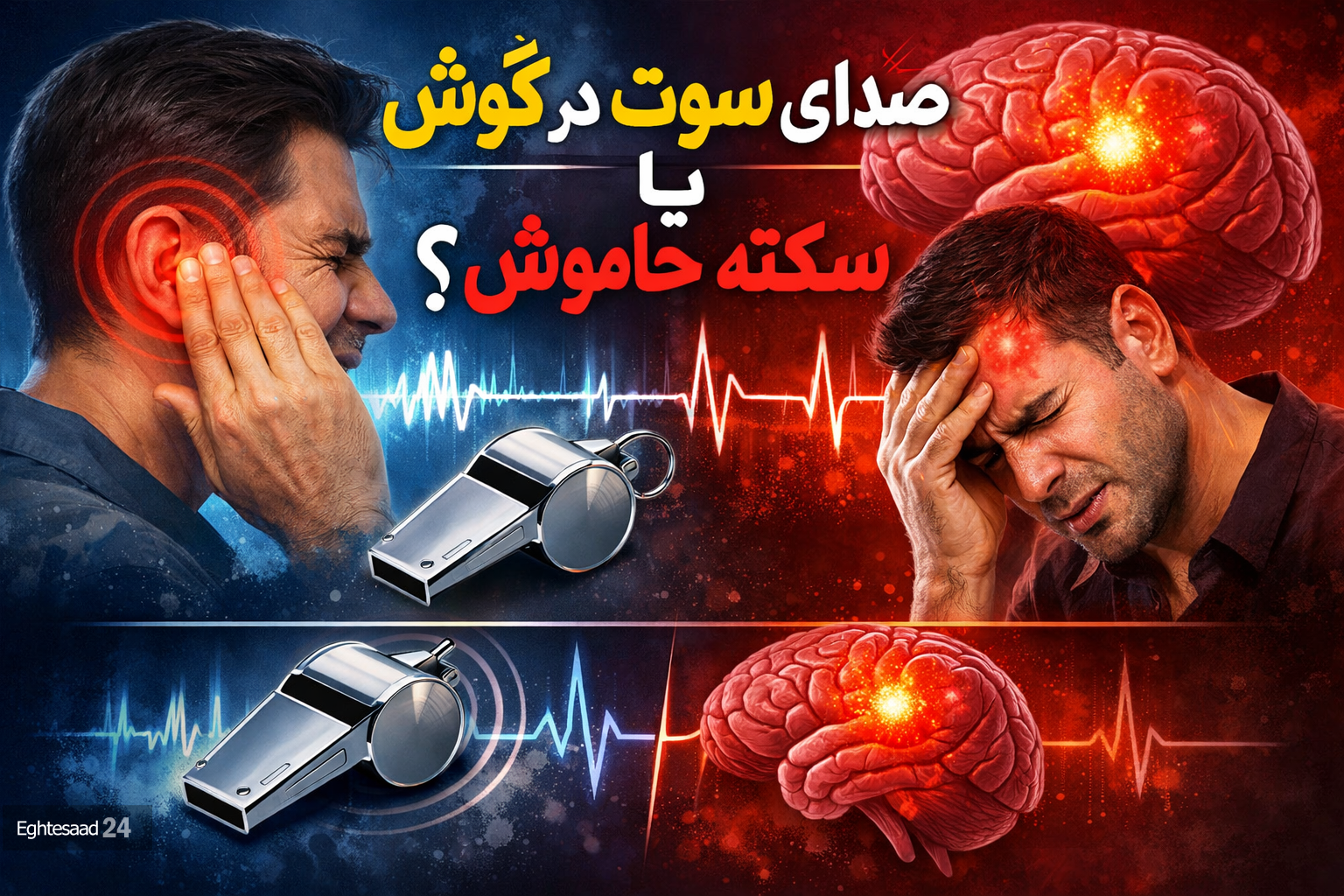 صدای سوت در گوش یا سکته خاموش