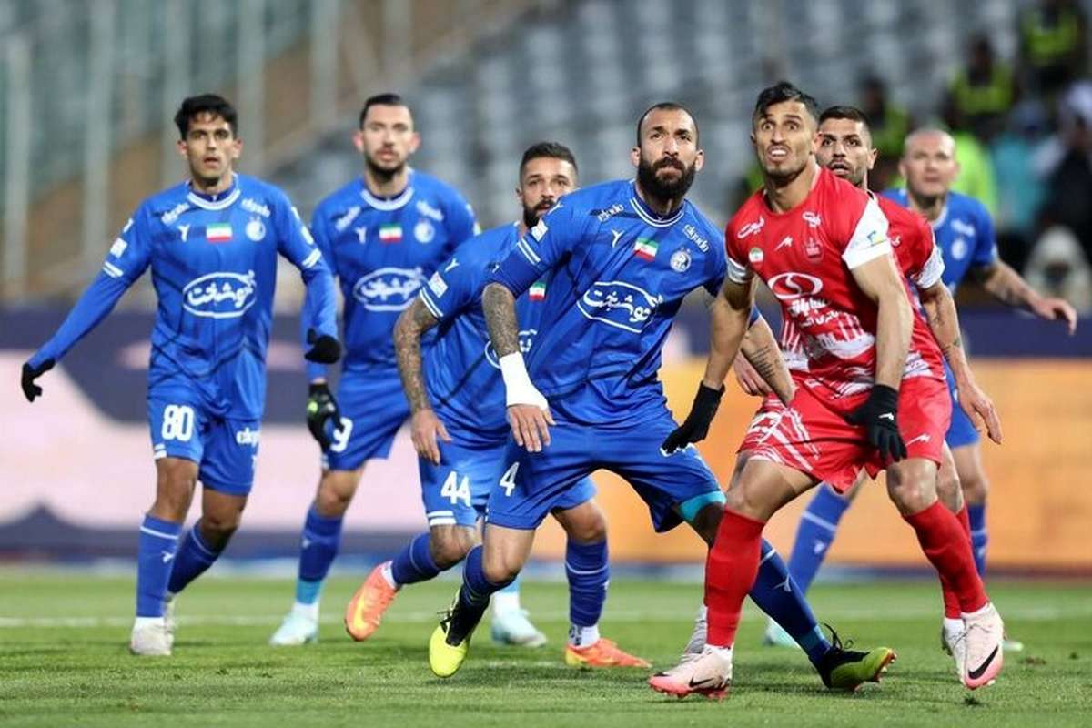 بازیکنان استقلال و پرسپولیس