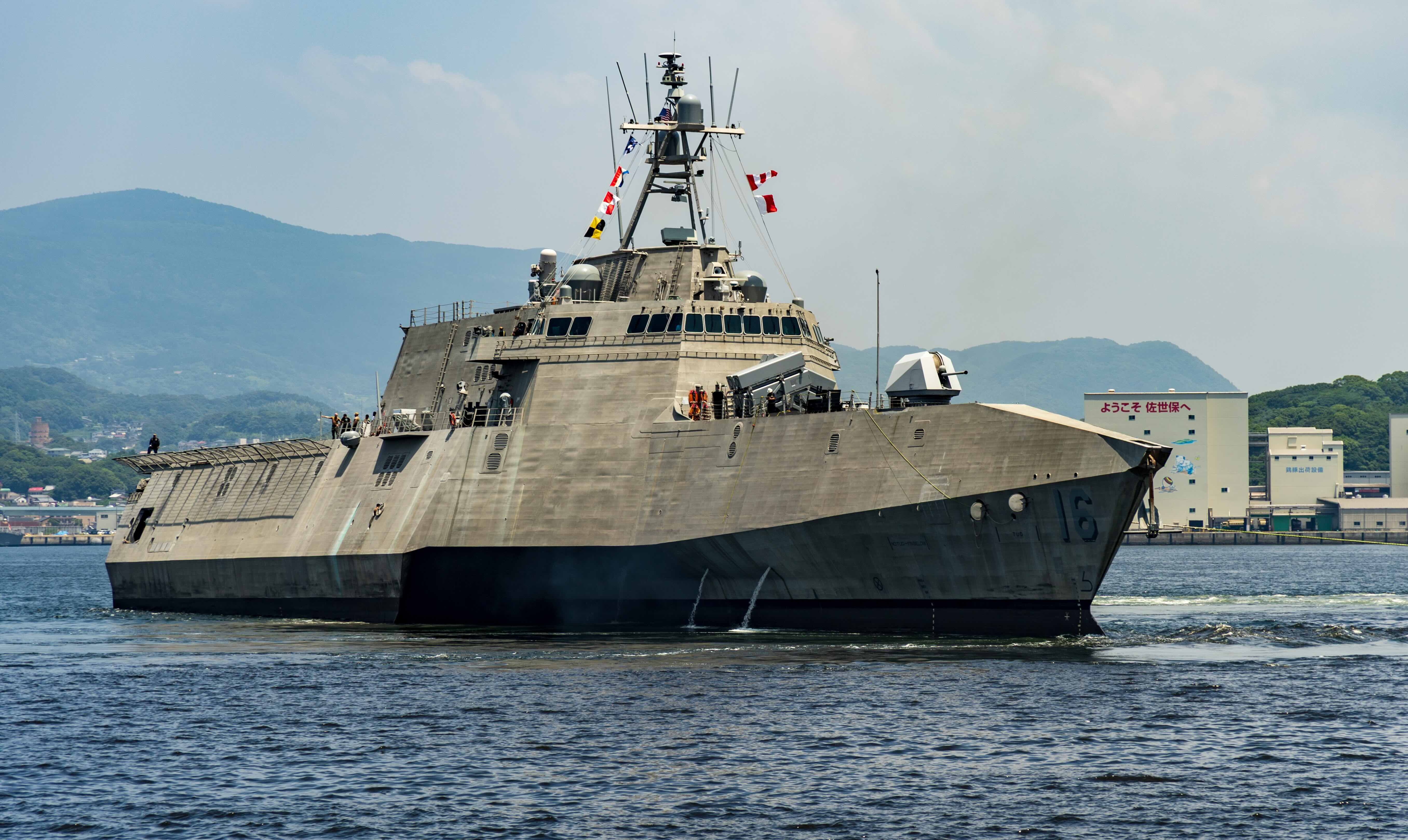 کشتی مین روب یو اس اس تولسا