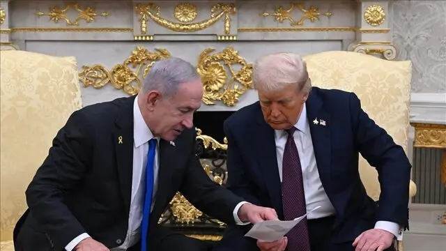 دونالد ترامپ و نتانیاهو