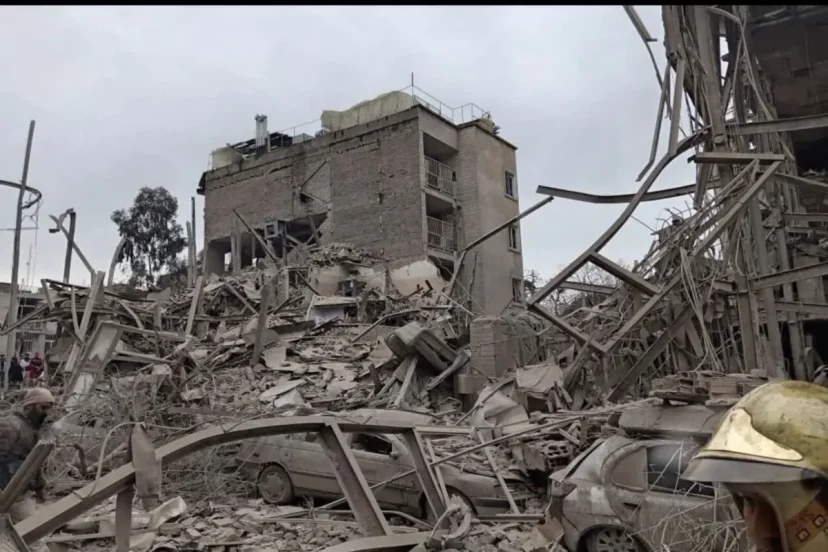 خسارت حملات امروز به اصفهان